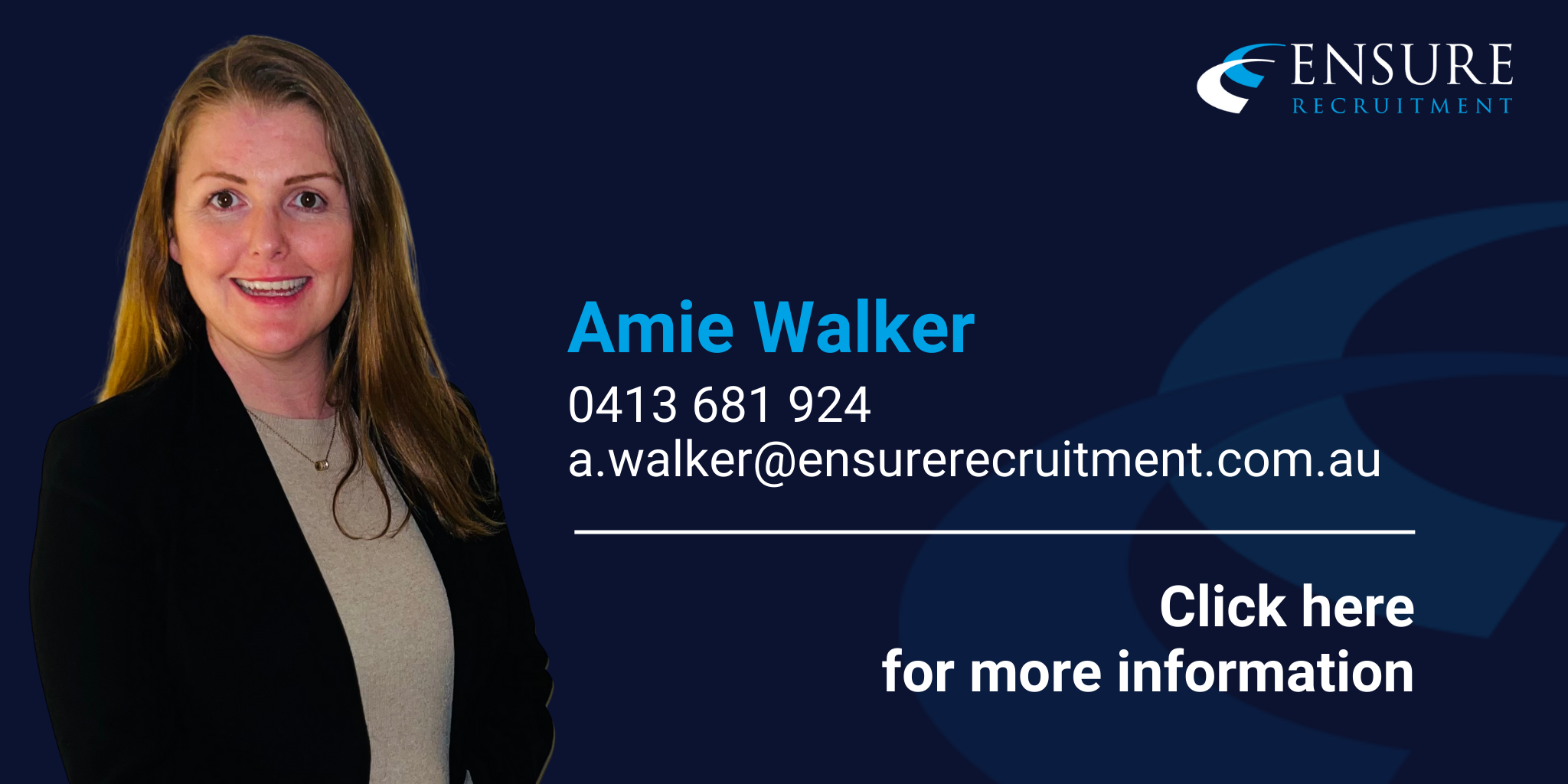 Amie Walker | Ensure Recruitment